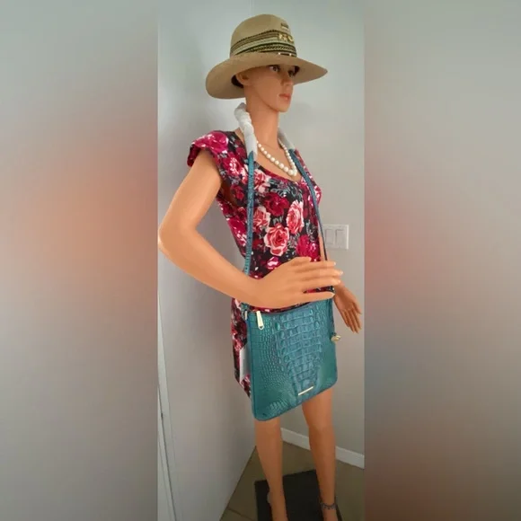 BRAHMIN..IRIDESCENT ESPLANADE CROSSBODY HANDBAG - Picture 8 of 15